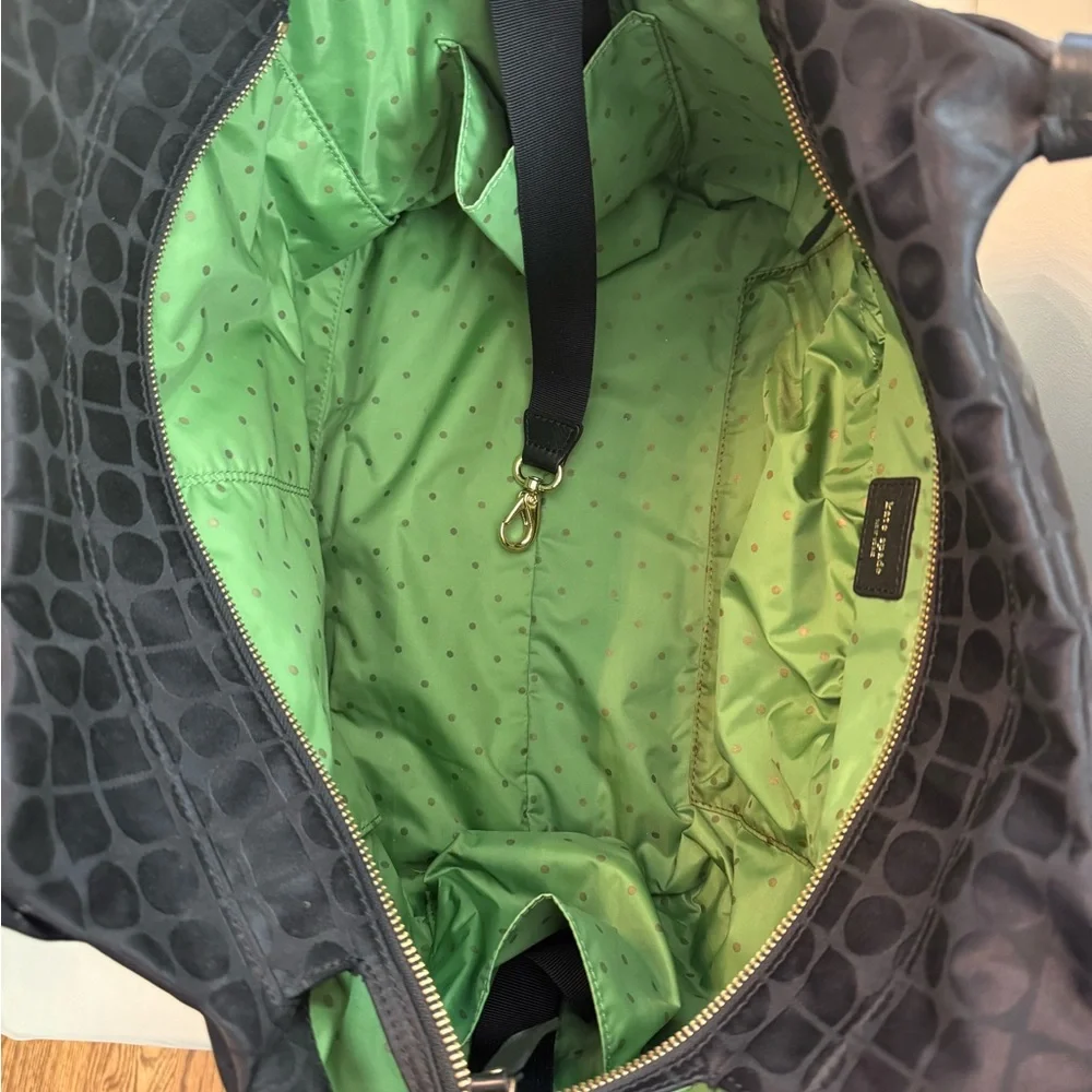 Kate Spade Stevie Black Patterned Tote or Baby Bag - Picture 2 of 3